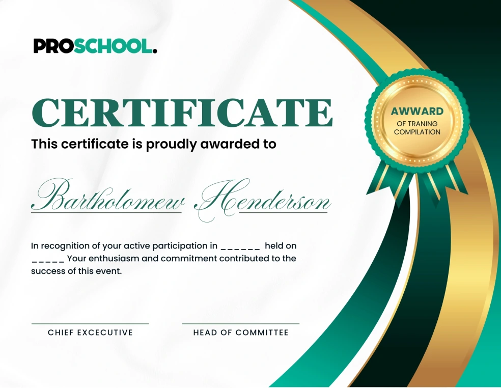 Certificate-Dummy